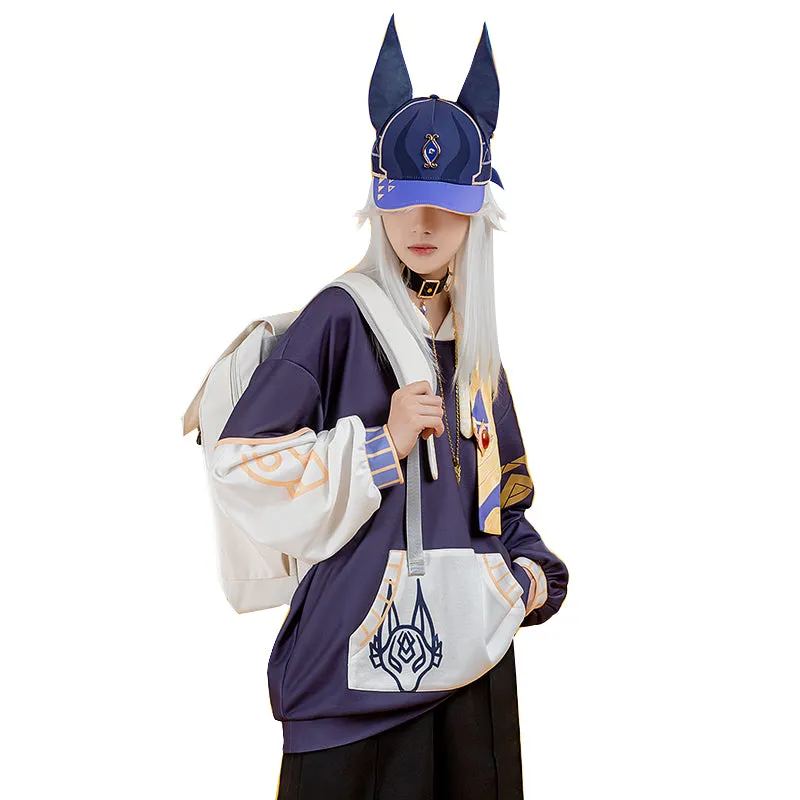 DokiDoki-SR Game Genshin Impact Cosplay Cyno Costume Sunshine In Winter Doujin Casual Wear