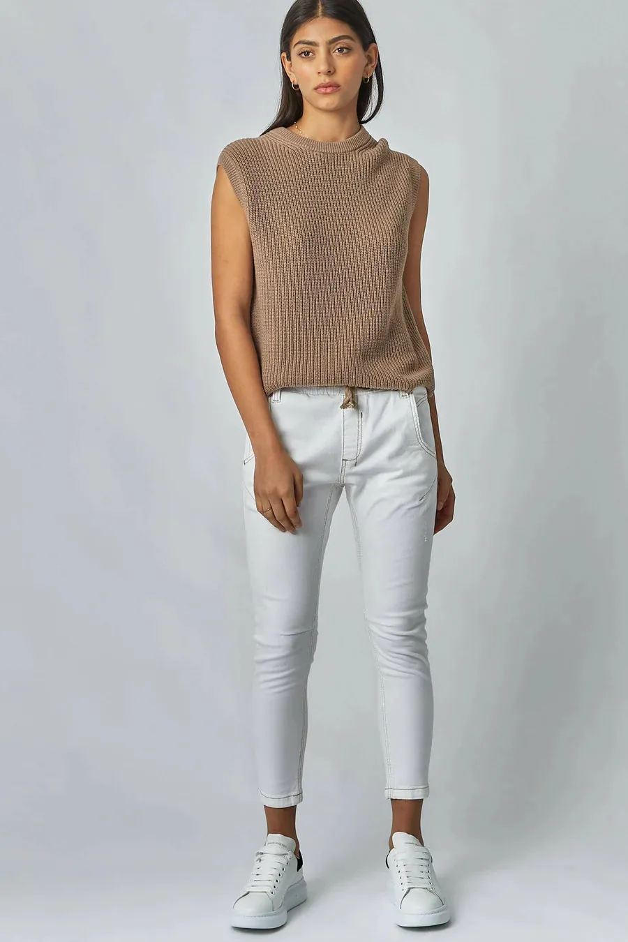 Dricoper Active White Jeans