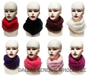 Ladies Winter Fashion Knitted Infinity Circle Scarf Wholesale