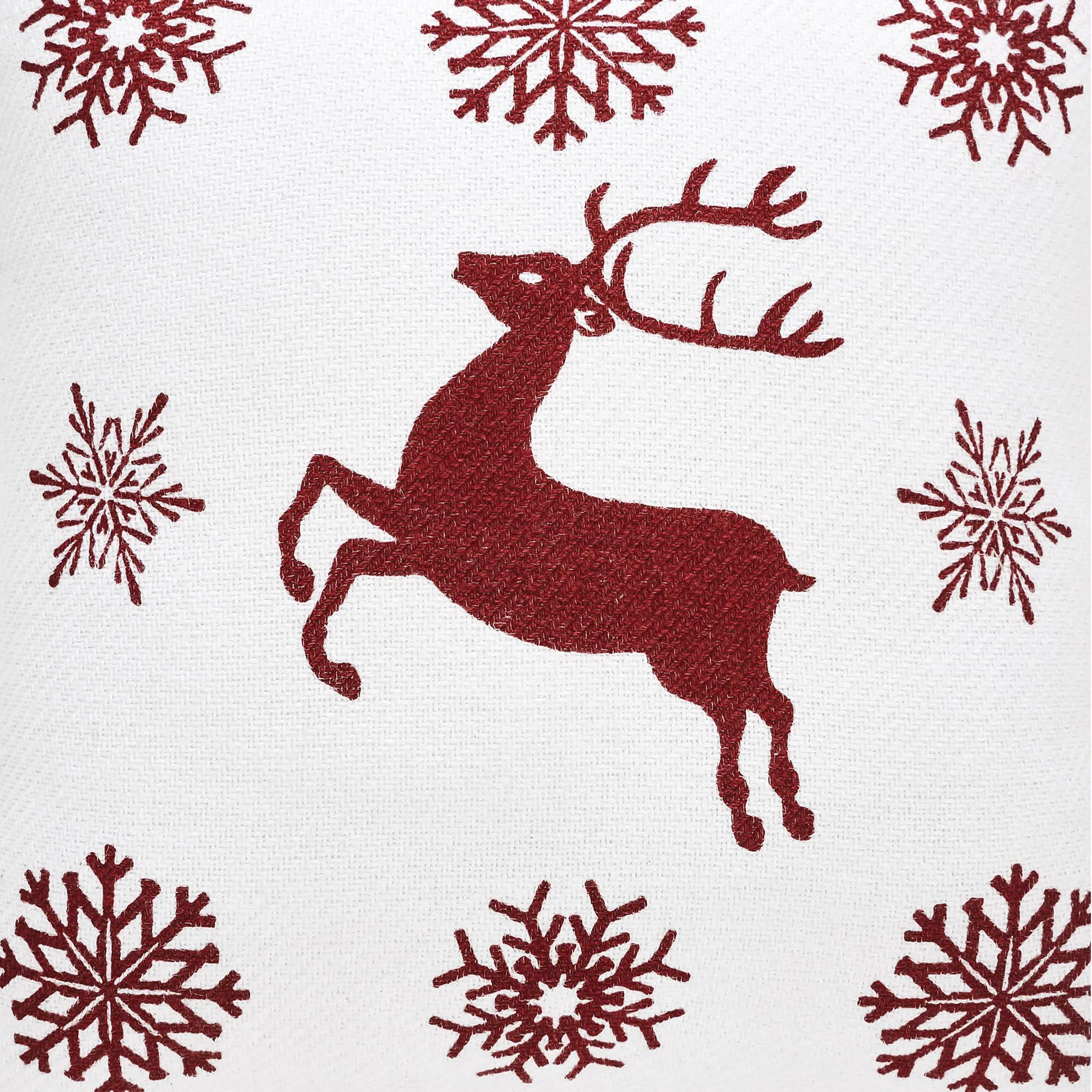 Scandia Snowflake Pillow 16"