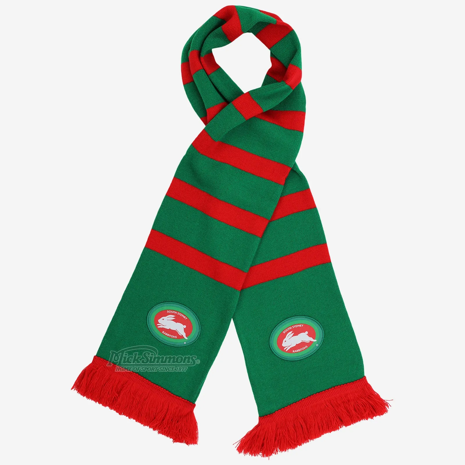 South Sydney Rabbitohs NRL Heritage Retro Bar Scarf Rugby League