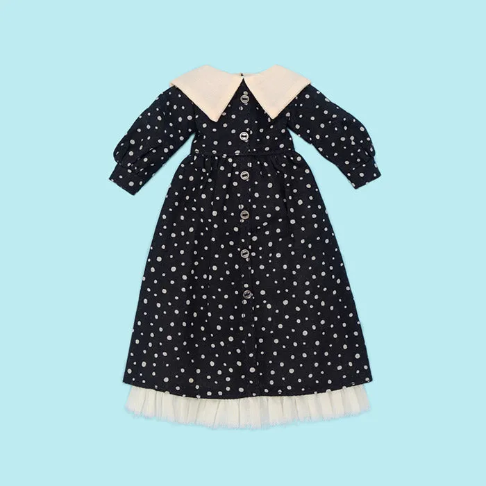 [Winter Sale]Dear Darling fashion for dolls「ビッグカラーシャツワンピースセット」